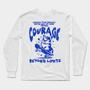 Courage, Corgi Apparel, Limitless Dreams Long Sleeve T-Shirt